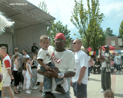 Foto 281 uit Carnaval 2007 b.w