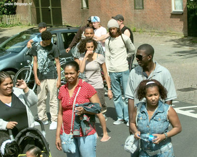 Foto 241 uit Carnaval 2007 b.w