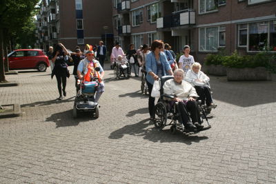 Foto 257 uit Ouderen4Daagse2016