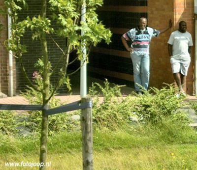 Foto 15 uit Carnaval 2007 b.w