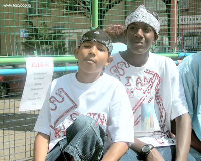 Foto 76 uit Carnaval 2007 b.w