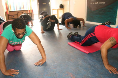 Foto 5 uit Cardiokickboxendame's