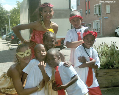 Foto 106 uit Carnaval 2007 b.w