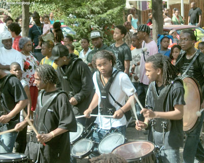 Foto 267 uit Carnaval 2007 b.w