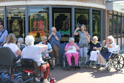 Foto 384 uit Ouderen4Daagse2018