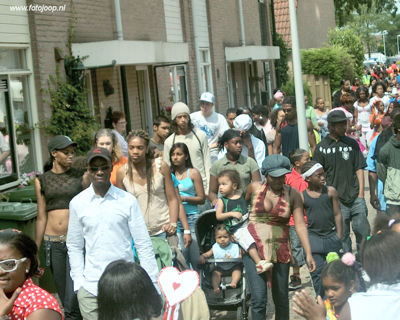 Foto 204 uit Carnaval 2007 b.w