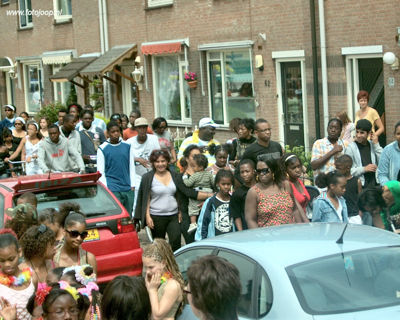 Foto 196 uit Carnaval 2007 b.w