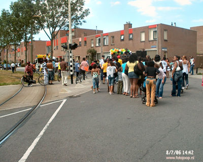 Foto 183 uit carnaval 2006 b.w