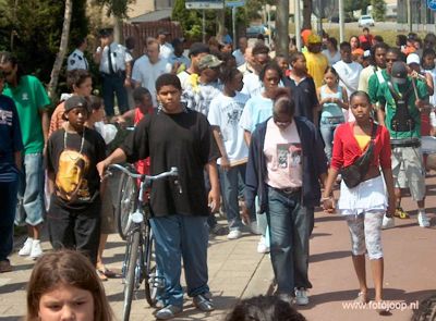 Foto 25 uit carnaval 2006 b.w