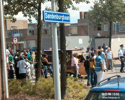 Foto 163 uit carnaval 2006 b.w