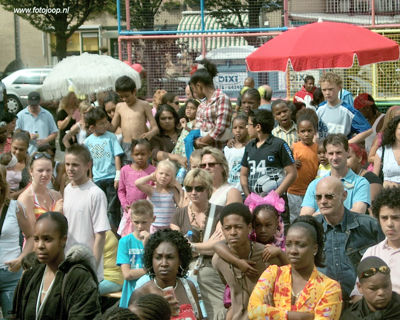 Foto 302 uit Carnaval 2007 b.w