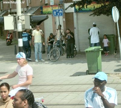Foto 47 uit Carnaval 2007 b.w