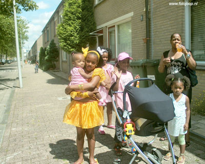 Foto 119 uit Carnaval 2007 b.w