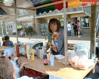 Foto 68 uit Carnaval 2007 b.w