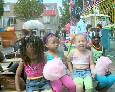 Foto 74 uit Carnaval 2007 b.w