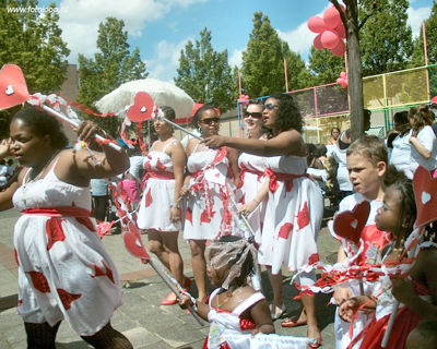 Foto 117 uit Carnaval 2007 b.w