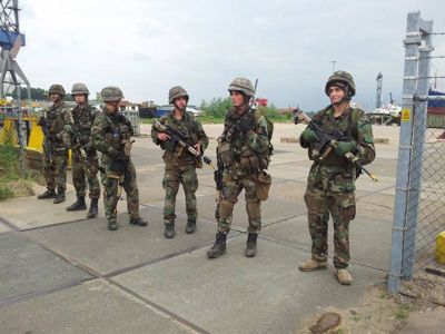 Foto 163 uit KorpsMariniersOefening