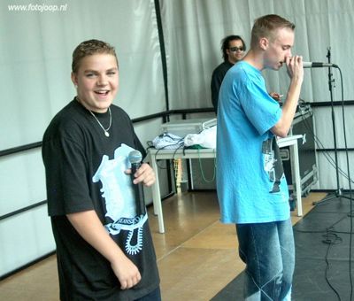 Foto 6 uit Carnaval 2007 b.w