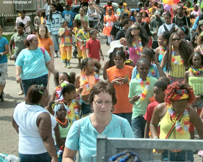 Foto 208 uit Carnaval 2007 b.w