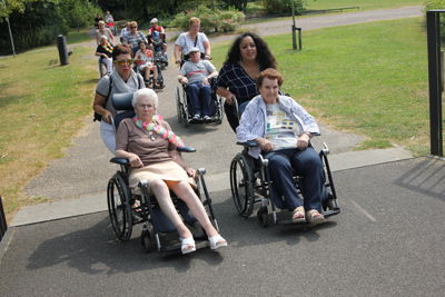 Foto 411 uit Ouderen4Daagse2018