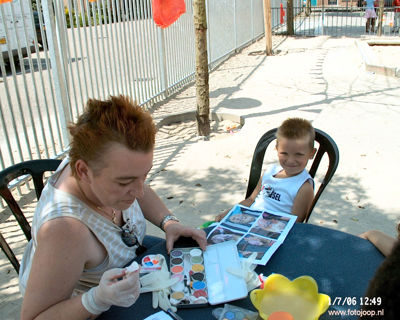 Foto 140 uit opzoomeren 2006 bw