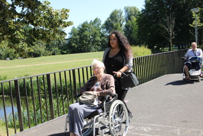 Foto 203 uit Ouderen4Daagse2018