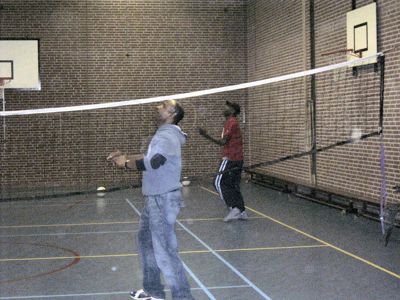 Foto 10 uit volleybal wedstrijd