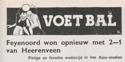 Foto 235 uit Feyenoord-Sportclub