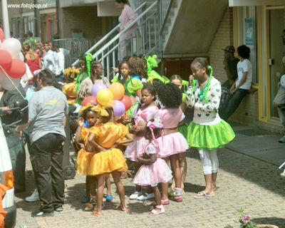 Foto 129 uit Carnaval 2007 b.w