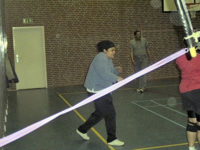 Foto 4 uit volleybal wedstrijd