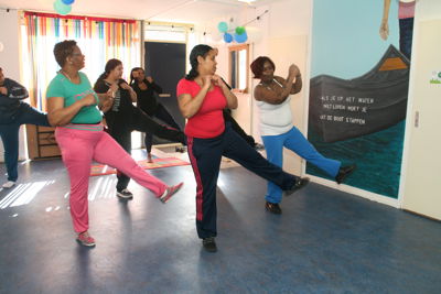 Foto 30 uit Cardiokickboxendame's