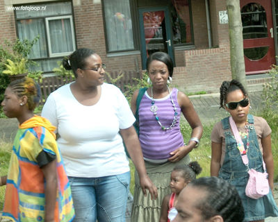 Foto 226 uit Carnaval 2007 b.w