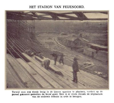 Foto 409 uit Feyenoord-Sportclub