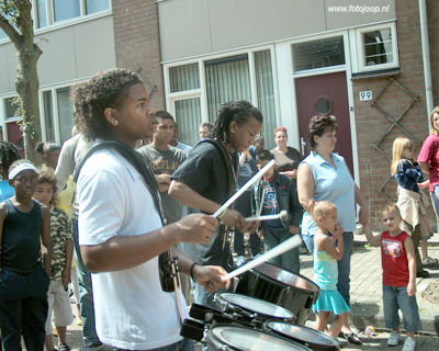 Foto 143 uit Carnaval 2007 b.w