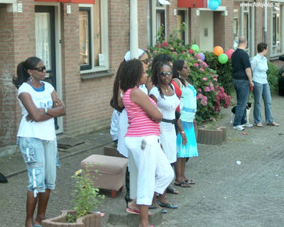 Foto 132 uit Carnaval 2007 b.w