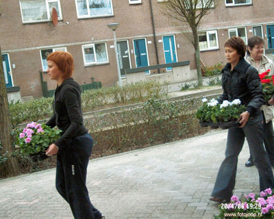 Foto 23 uit opzoomeren 2006 bw