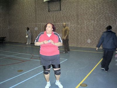 Foto 31 uit volleybal wedstrijd