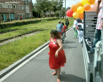 Foto 151 uit Carnaval 2007 b.w