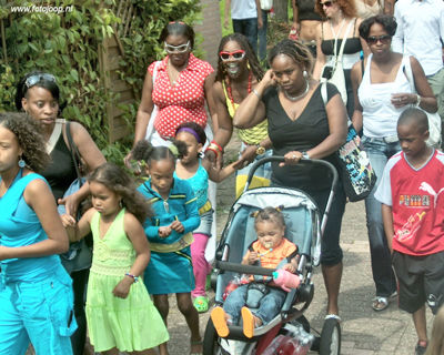 Foto 203 uit Carnaval 2007 b.w