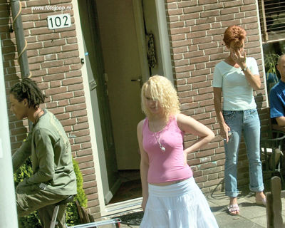 Foto 252 uit Carnaval 2007 b.w