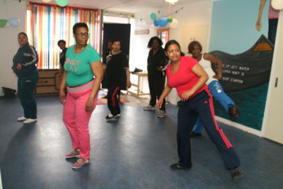 Foto 35 uit Cardiokickboxendame's