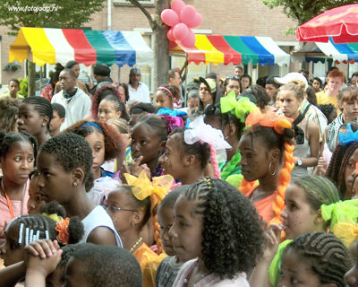 Foto 300 uit Carnaval 2007 b.w