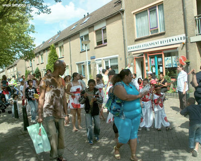 Foto 262 uit Carnaval 2007 b.w