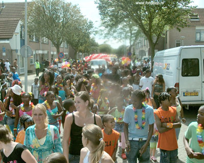 Foto 149 uit Carnaval 2007 b.w