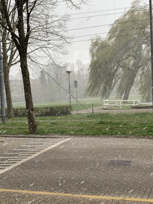 Sneeuw met Pasen