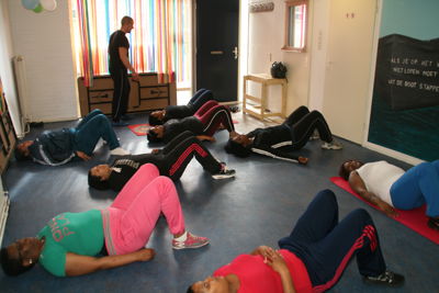 Foto 9 uit Cardiokickboxendame's