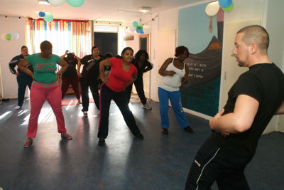 Foto 22 uit Cardiokickboxendame's