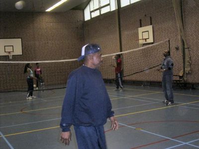 Foto 7 uit volleybal wedstrijd