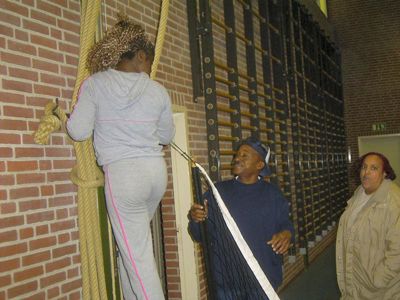 Foto 8 uit volleybal wedstrijd