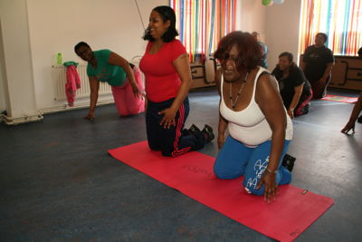 Foto 6 uit Cardiokickboxendame's